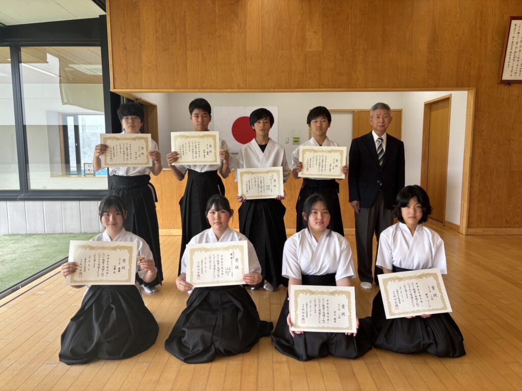 令和7年度中学生弓道大会の結果につきまして