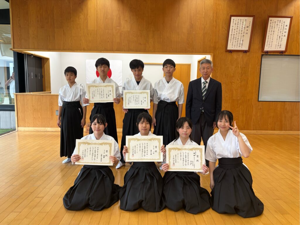 令和8年度中学生弓道大会の結果につきまして
