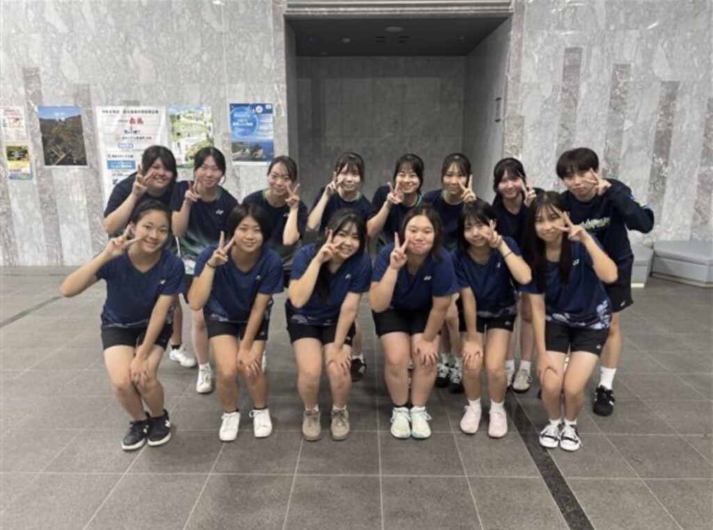 女子バドミントン部の活動につきまして